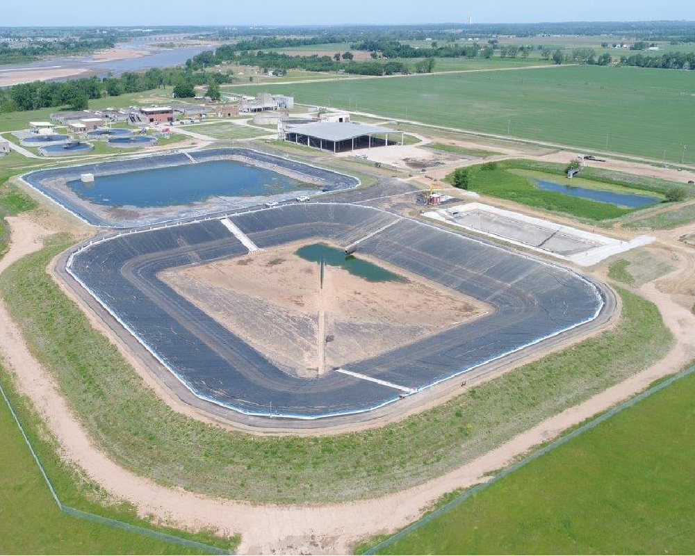 俄克拉荷马州-废水池衬里